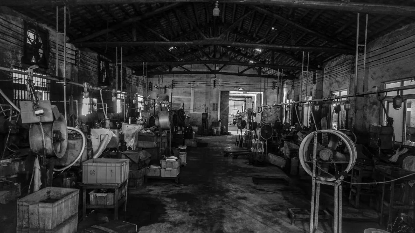 Aoquan factory workshop in 2003