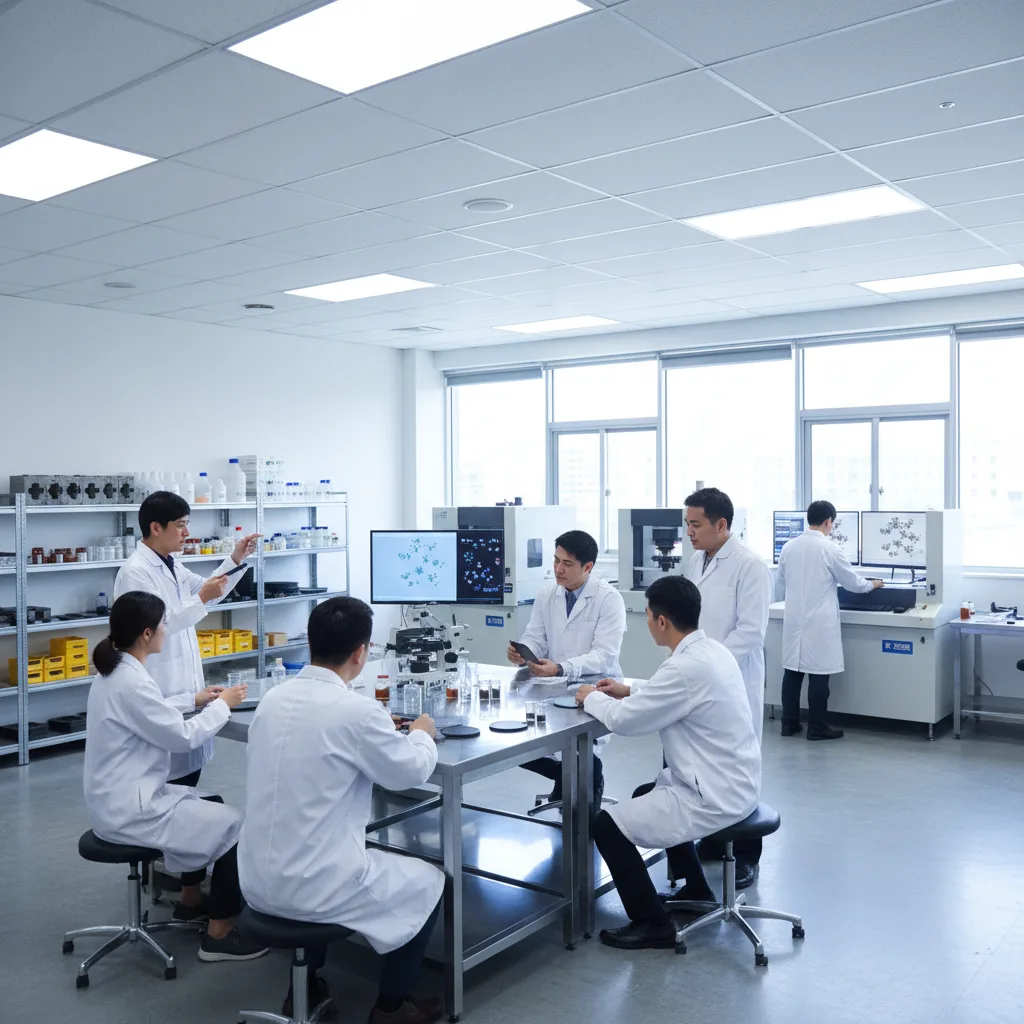 Optical measurement equipment in the quality laboratory